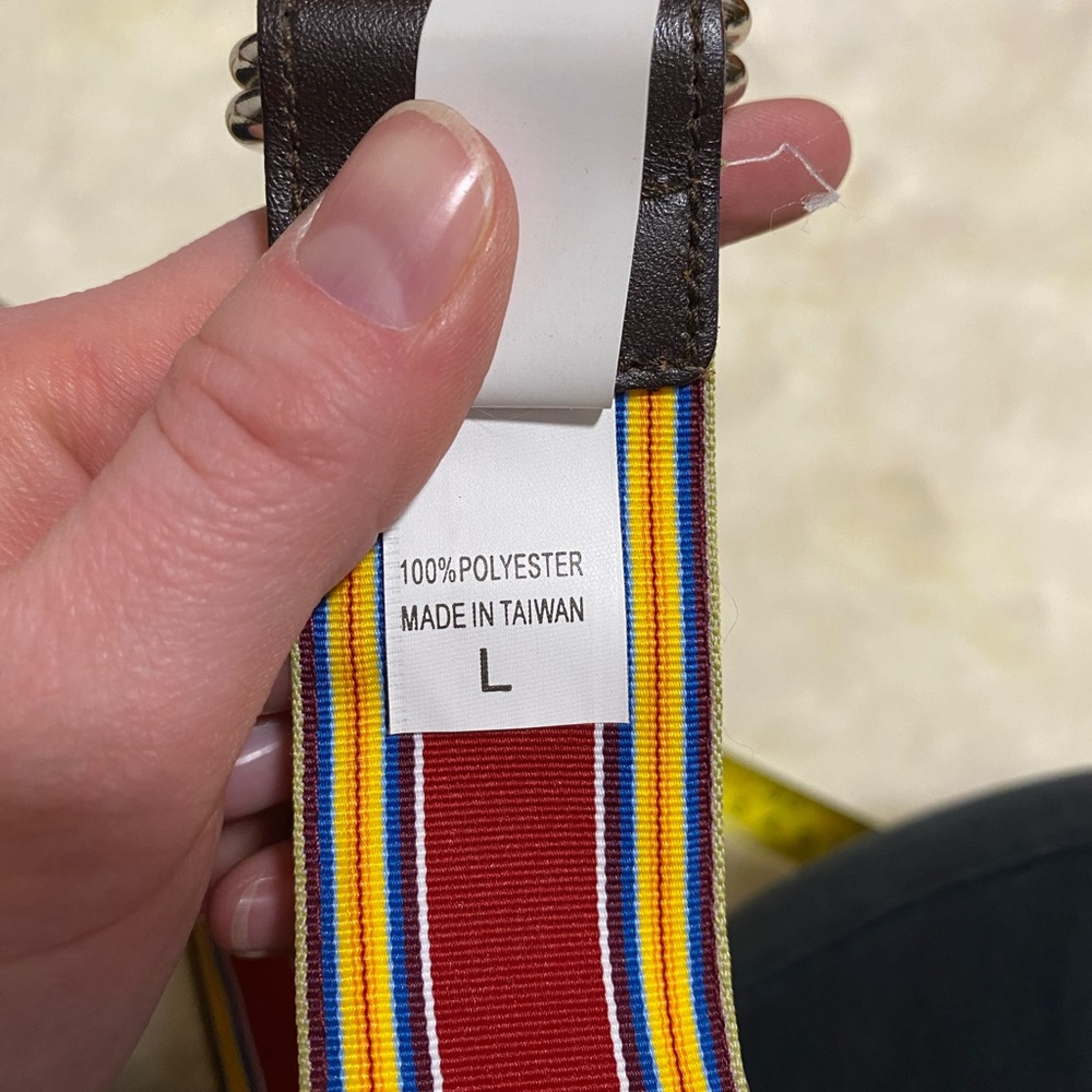 3/$10AE Ribbon Belt - Picture 2 of 4